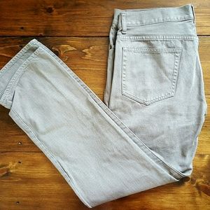 J.Crew Vintage Slim Straight Gray Jeans 34 x 32
